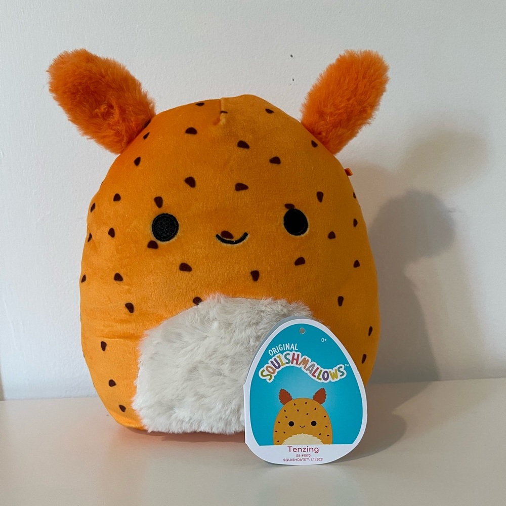 Squishmallow Tenzing the Sea Bunny 8” Stuffed Animal